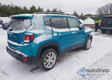 2021 Jeep Renegade Limited 4X4 z USA, uszkodzony, nr VIN ZACNJDD17MPN33084